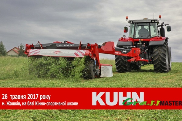 Запрошуємо на День поля KUHN Grassmaster