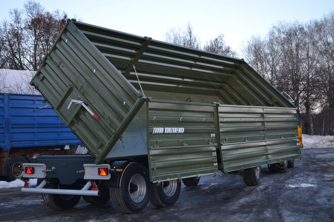 Тракторный прицеп 3ТСП-24 Завод Кобзаренко